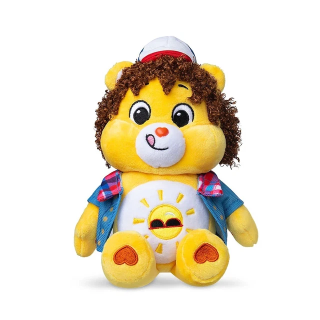 CARE BEARS X Stranger Things Funshine Bear as Dustin 22 cm Plush ...