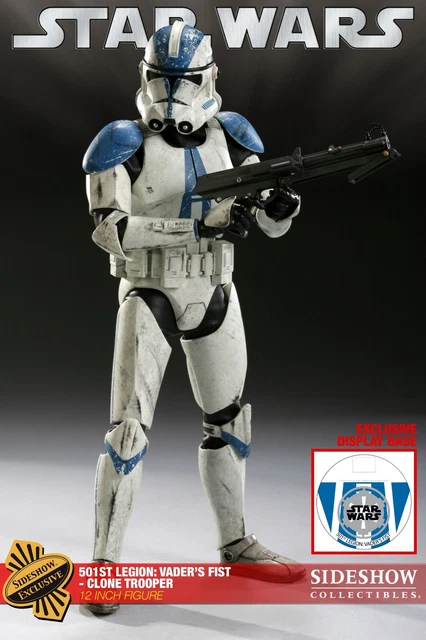STAR WARS 501ST LEGION CLONE TROOPER EXCLUSIVE Sideshow 21621 NEW ...