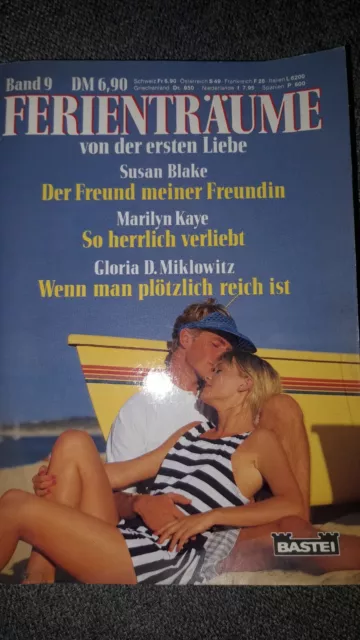 📖 3 Romane in einem Band | Ferienträume | Bastei | 1990