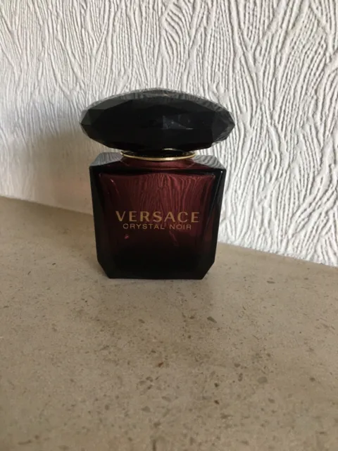 Versace Crystal Noir empty 30ml eau de toilette bottle