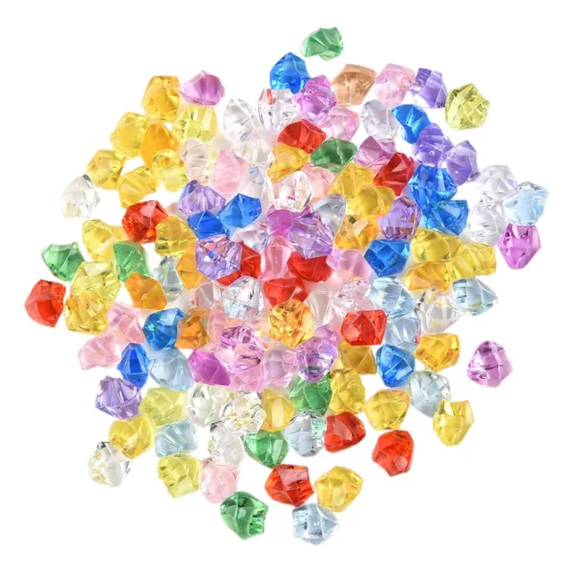 Crystal Acrylic Gem Stones in Mixed Colors Wedding Party Ornaments for Kids