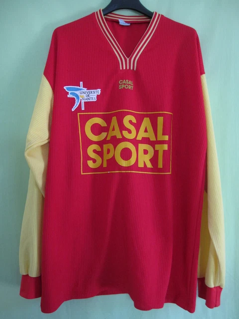 Maillot NANTES CHATEAUBRIANT porté n°5 LOTTO shirt manches longues