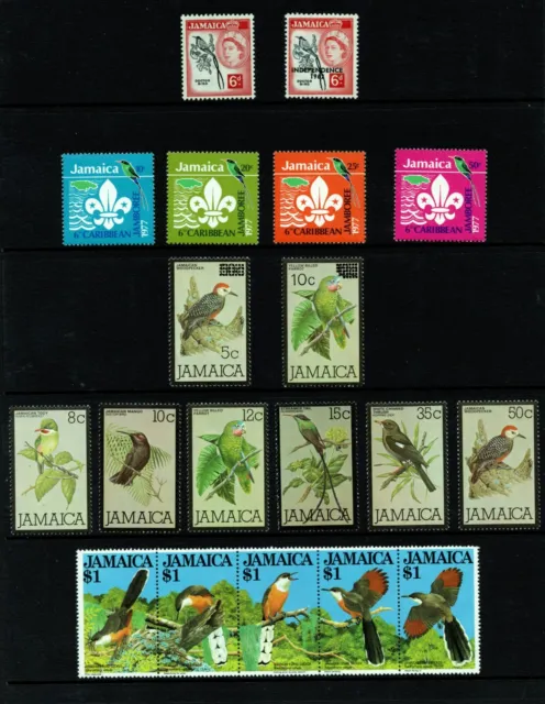 Birds - Jamaica Sets, Mini Sheets Etc Mnh Unmounted Mint