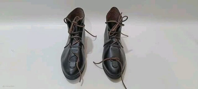 Bottes de combat médiévales, bottes de combat en cuir, chaussures de combat...