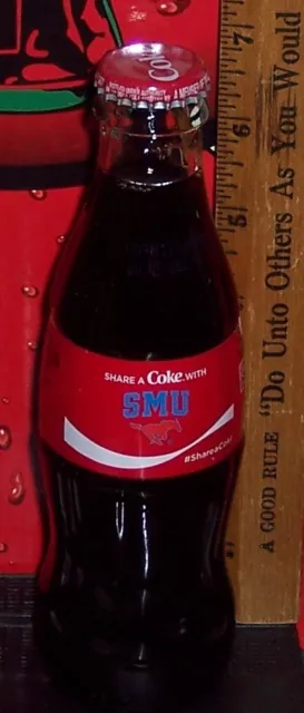2018 Coca Cola Share A Coke With Southern Methodist University 8Oz Coke Bottle