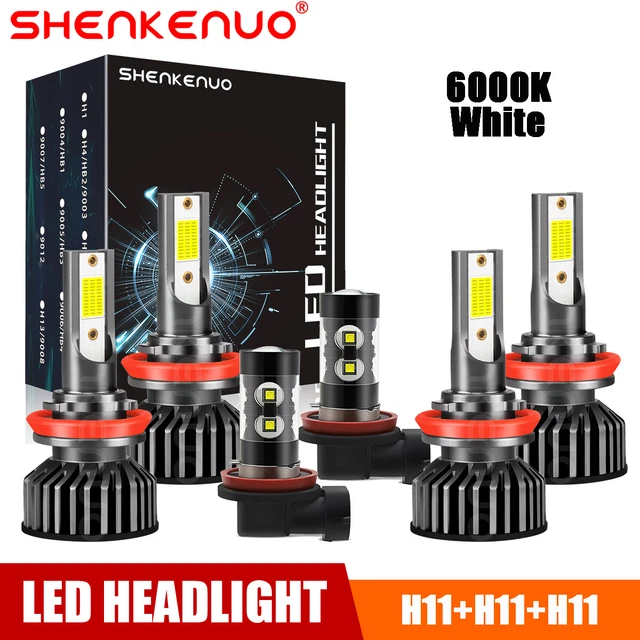 FOR FREIGHTLINER CASCADIA 20082016 LED Headlight High Low Fog Bulbs