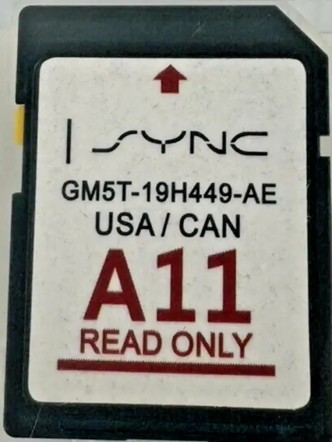 Ford Lincoln Navigation Map SD Card Version A11   OEM    GM5T-19H449-AE  OEM