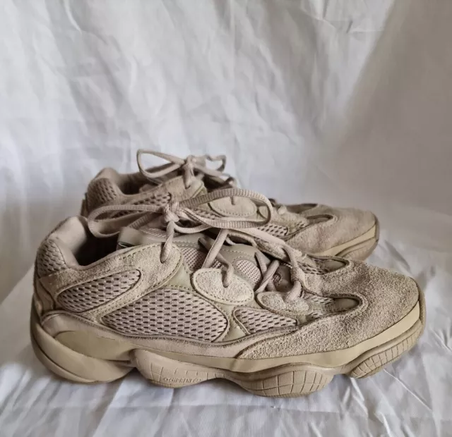 ADIDAS YEEZY ORTHOLITE Black Trainers UK Size 8 Good Condition
