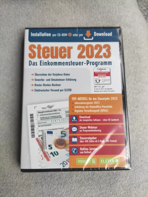 Steuer 2023 Aldi Download Key Code, kein Versand der CD. Neu und unbenutzt.