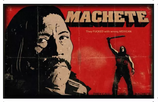 Magnet #582 Machete Danny Trejo Robert Rodriguez Grindhouse Tarantino