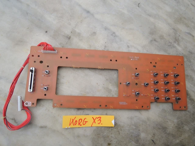 KORG X3 X séries Command Card KLM 1648 pièce VG condition