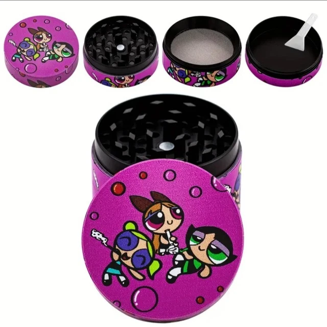 GRINDER CRUSHER METALL Powerpuff Girls Design EUR 14,95 PicClick DE