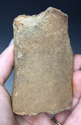Large Pre-Columbian Terra Cotta Artifact Fragment Pottery Water Jug Vessel 2