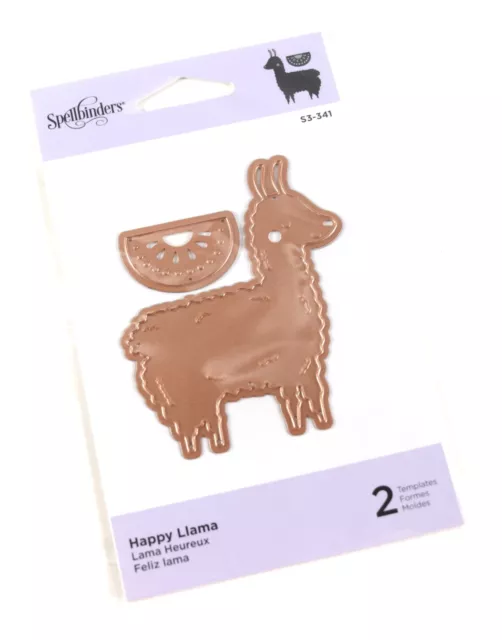 NUEVO - Spellbinders ""Happy Llama"" Die S3-341
