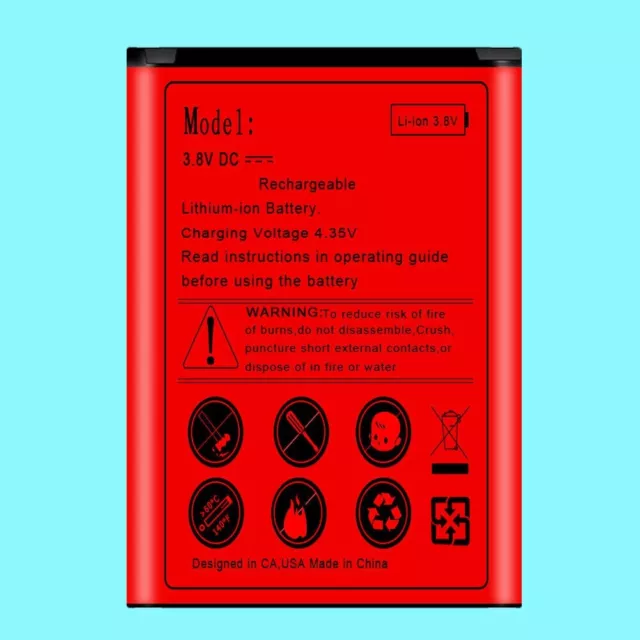 Large Capacity 3980mAh Displaceable Standard Battery for LG Mach LS860 Cellphone