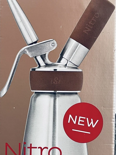 iSi Nitro Whipper (1 Quart/Liter) Silver Free Shipping Professional Model