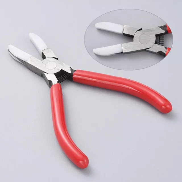 Jewelry Making Mini Pliers Flat Nose Plier Flat Mouth Diagonal Cutting Plier 3