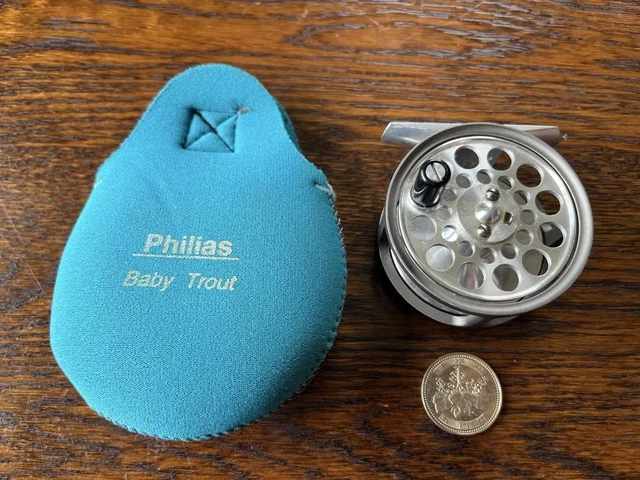 送料込み オールド キラク philias baby trout 最小 キラクPhilias Baby trout フライリール - メルカリ