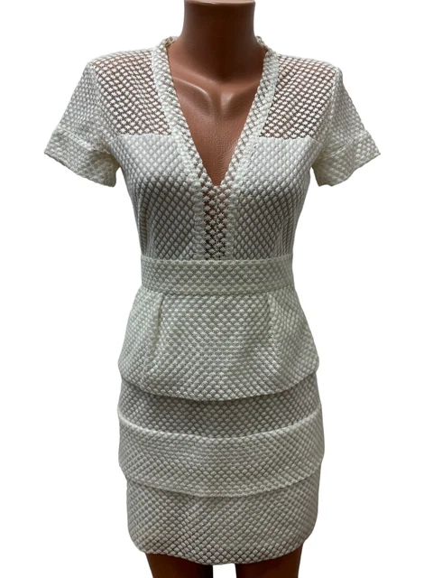 MAJE size 1 - XS - S Ivory LAce Dress
