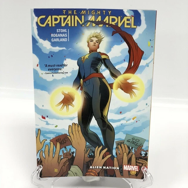 The Mighty Captain Marvel Vol 1 Alien Nation New Marvel Comics TPB