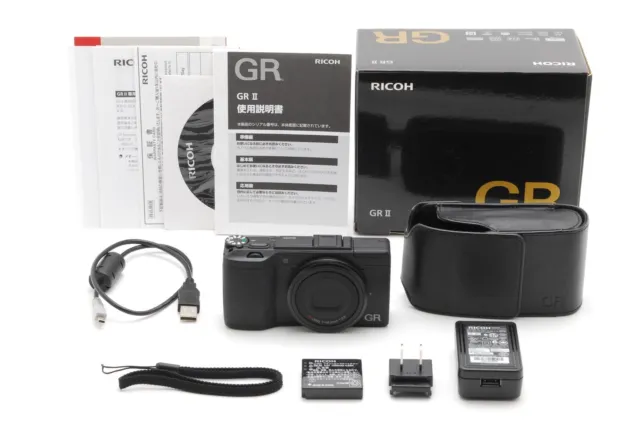 [TOP MINT in Box] Ricoh GR II GR2 GRII 16.2MP Digital Compact Camera From JAPAN