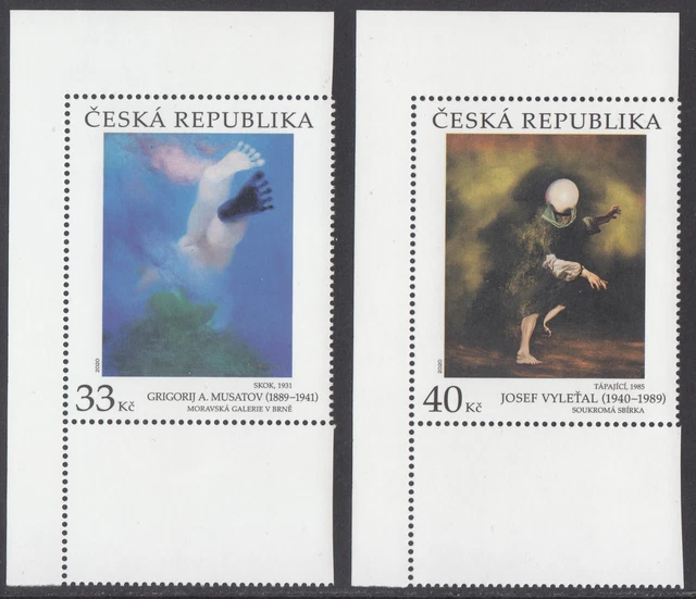 Tschechische Republik 2021   Mi. 1096-97  postfrisch / ** / MNH