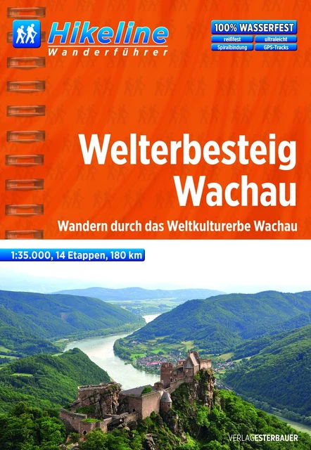 Esterbauer Verlag Hikeline Wanderführer Welterbesteig Wachau