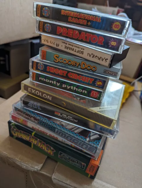 Amstrad CPC Games Job Lot