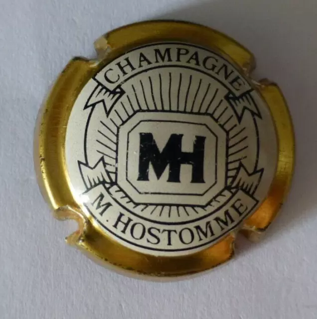 Capsule de champagne Hostomme Marcel n° 4 Cote 18€