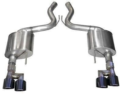 Corsa Touring 3" Axle-Back Exhaust System 4" Quad Tips 2018-2021 Mustang GT 5.0L