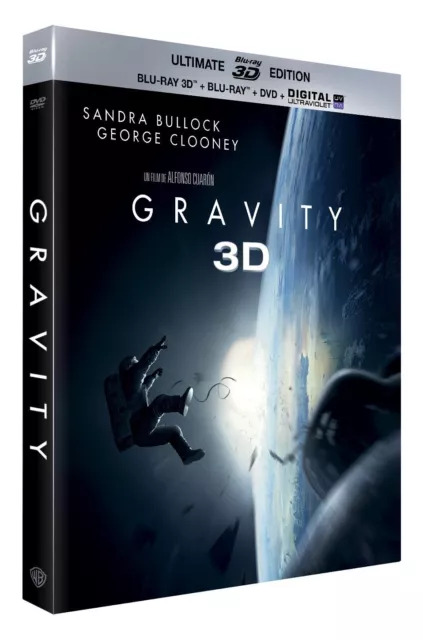 Gravity - Blu-Ray 3D + Blu-ray + DVD + Digital Ultraviolet (Ultimate Edition) vf