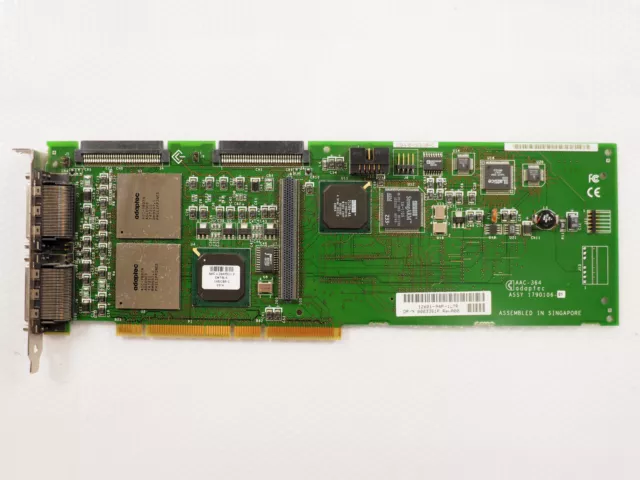 Dell 0004351P 0003351P PERC2/QC PCI SCSI Manette Carte