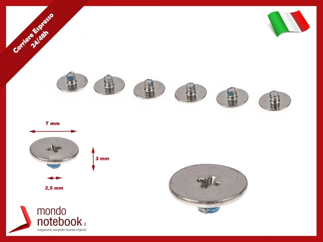Jeu De Vis Pour Charnière D'écran Asus GL742 / GL742V – Lot De Pièces D'occasion