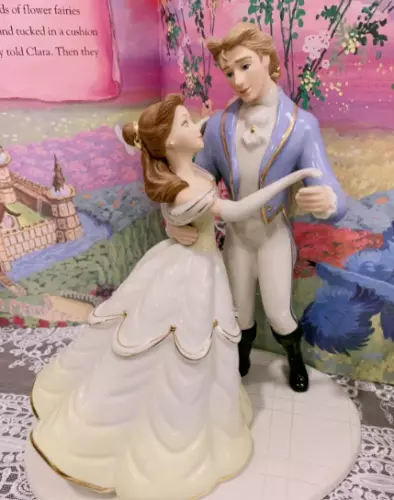 Lenox Disney Showcase True Love's Dance Beauty And Beast Figurine In Loose