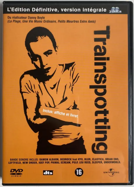 Trainspotting version intégrale 2 DVD + affiche et livret d'occasion comme neuf
