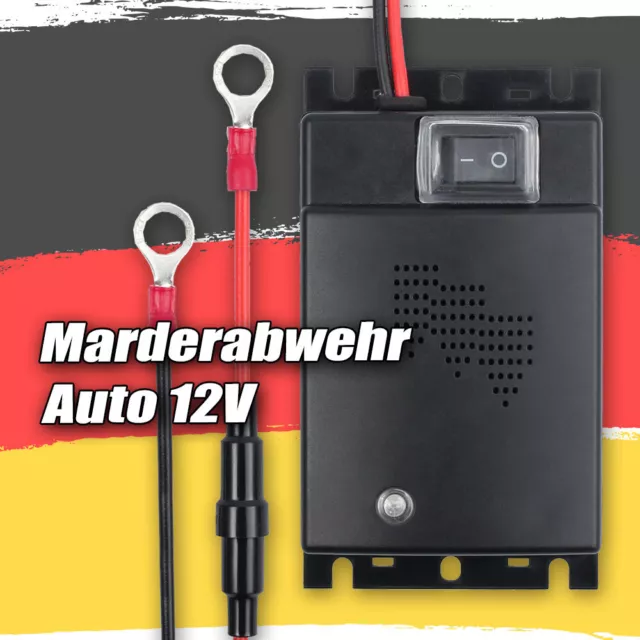 Ultraschall Marderschreck 12V Marderabwehr Marderschutz Marderfrei Marder  Auto