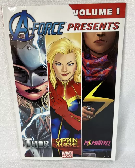 A-Force Presents Vol. 1 by Nathan Edmondson (2015, Trade Paperback)