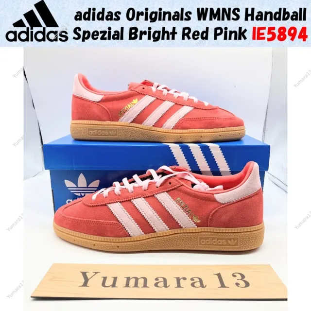 adidas Originals WMNS Handball Spezial Bright Red Pink IE5894 US Women's 5-15