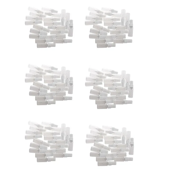 120 confezioni flacone spray nebbia fine in plastica trasparente, 20 ml, per C4I8