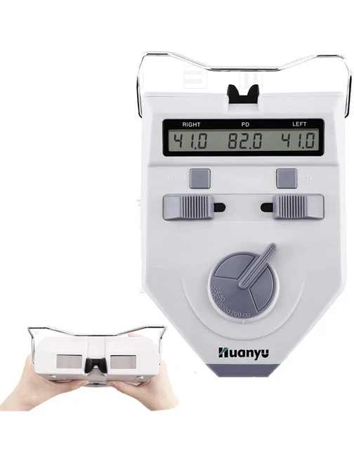 Huanyu Digital Pupilometer 45-82mm PD Meter Pupil Distance Meter 0.1-0.5mm Ac..