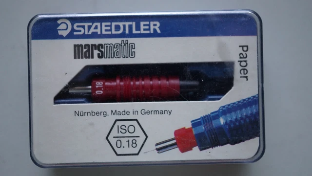 Original STAEDTLER Zeichenkegel 0,18 NEU/OVP