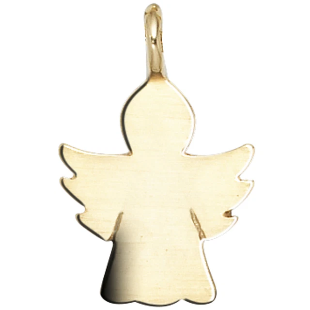 JOBO  "40068" Kinder Anhänger Engel Schutzengel Engel 585 Gold Gelbgold Kinderan
