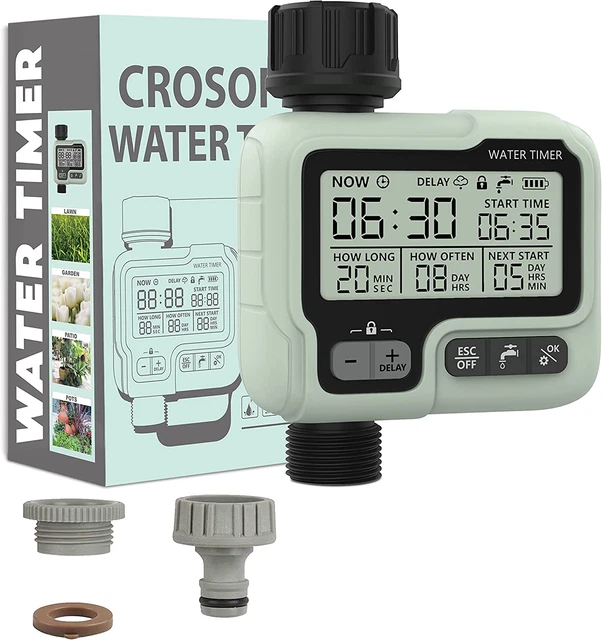Centralina Irrigazione Giardino Timer Irrigazione Automatico Programmatore Irrig