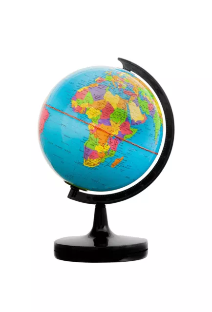 Kids 20cm Educational Rotating World Globe Desktop with Stand