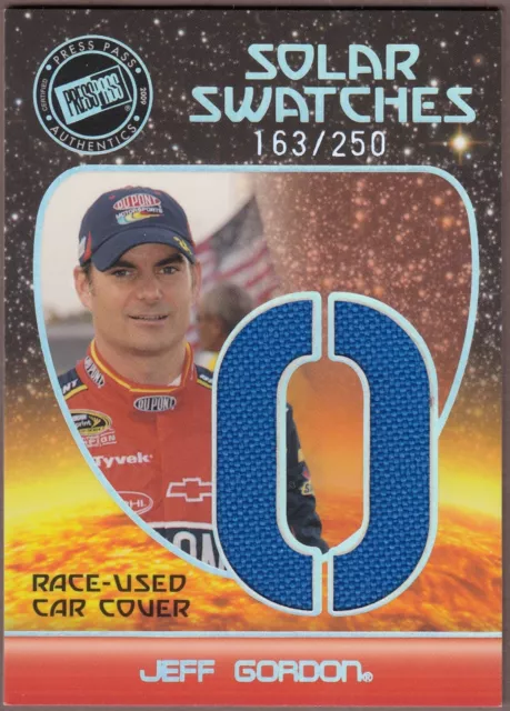 2009 Eclipse JEFF GORDON Solar Swatches Car Cover SSJG2; SN# 163/250 WOW!
