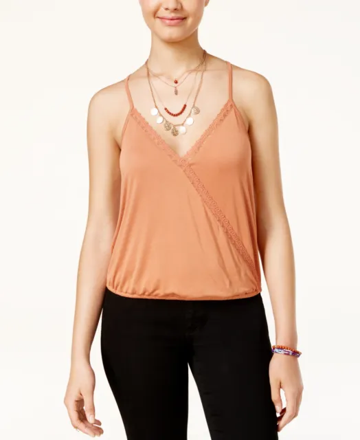 American Rag Juniors' Surplice Racerback Tank Top