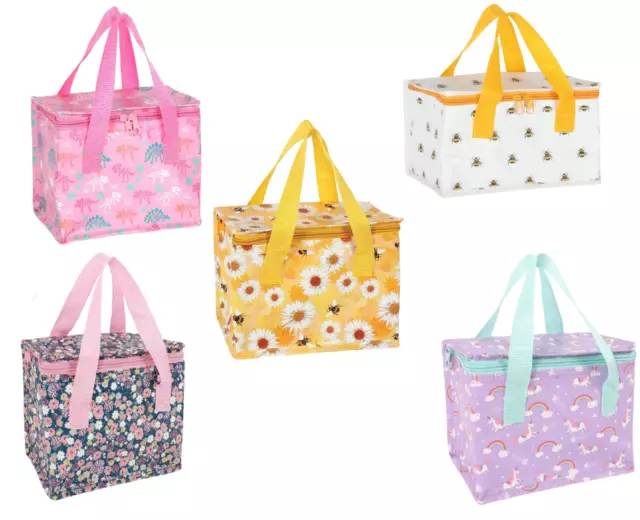 Children's Kids Adult Lunch Bags Insulated Cool Bag Picnic Bags School Lunchbox
