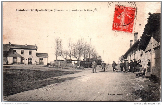 33 SAINT CHRISTOLY DE BLAYE - quartier de la gare