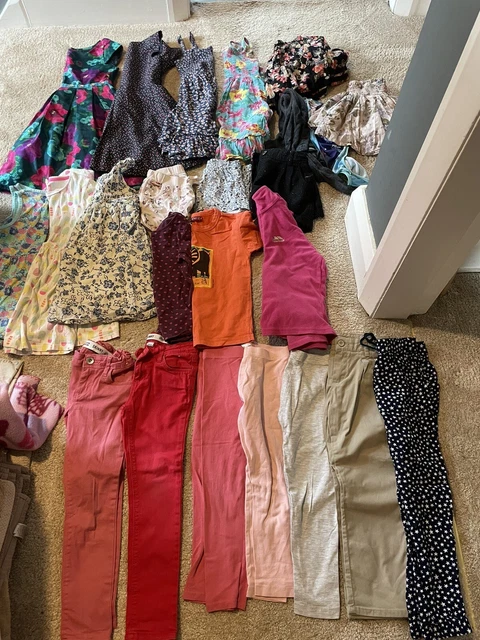 girls clothes bundle 5-6 years
