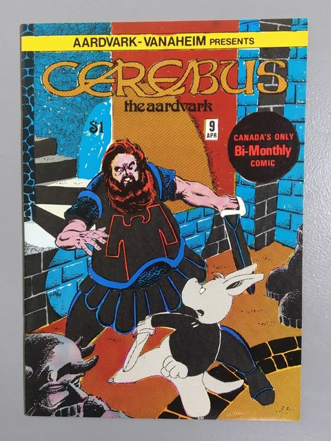 Cerebus the Aardvark #9, **Signed by Dave Sim & Inscribed at Toronto Con**, 9.6